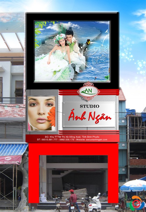 Thi công mặt dựng Alu giá rẻ tại Phan Thiết - Bình Thuận Thi công mặt dựng Alu giá rẻ tại Phan Thiết - Bình Thuận