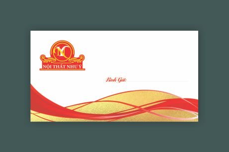 Mẫu phong bì đẹp tại công ty Trí Việt Bình Thuận